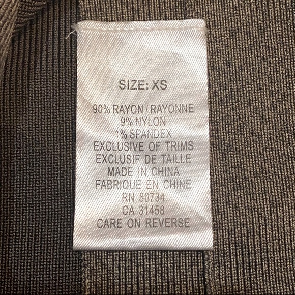 Herve Leger Ombré Off Shoulder Bandage Dress XS - Picture 6 of 7